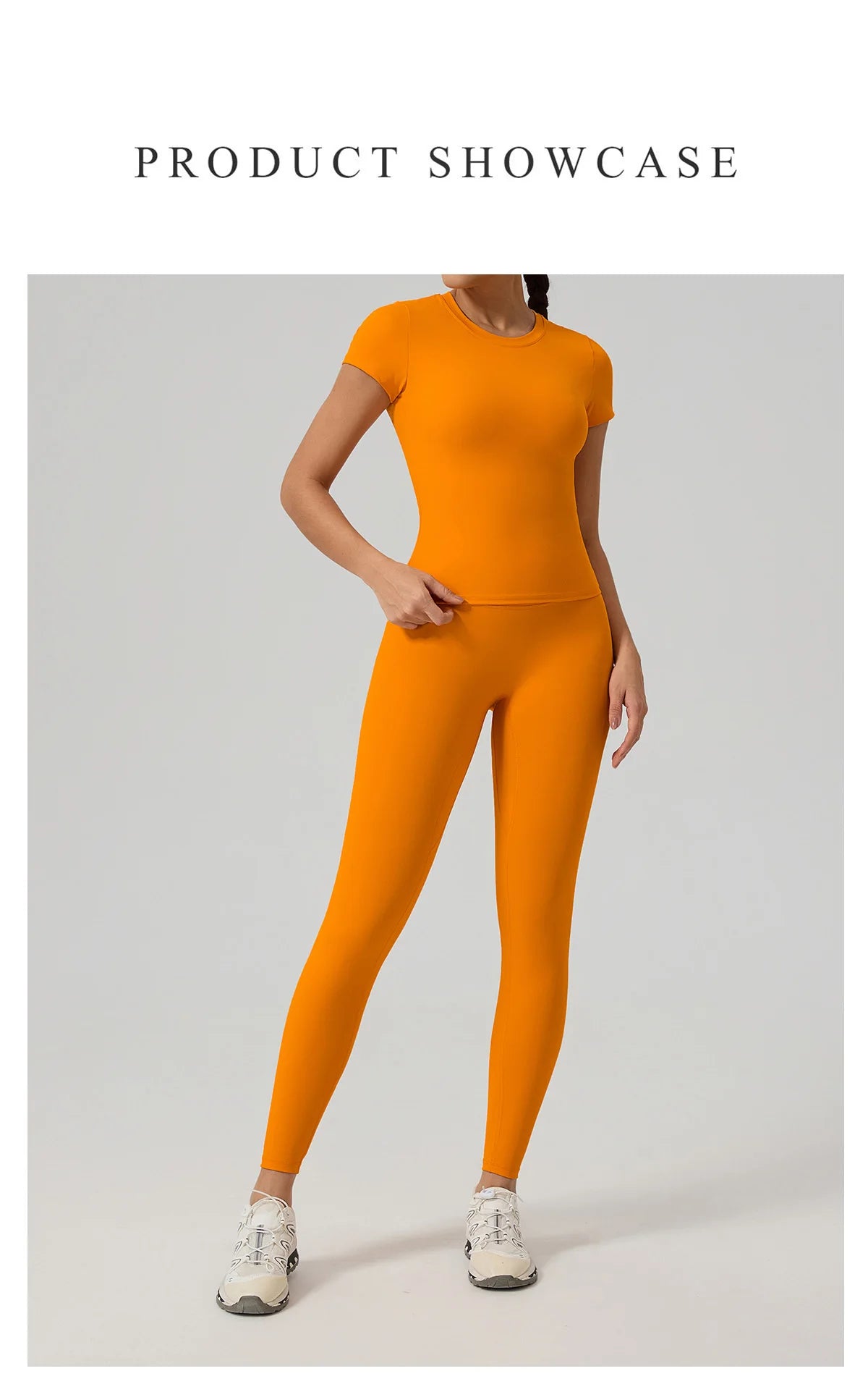 Ctenkevet Women's Summer Yoga Set, High-Waisted Tight-Fitting Workout Set for Outdoor Casual Running & Gym Sportswear Female