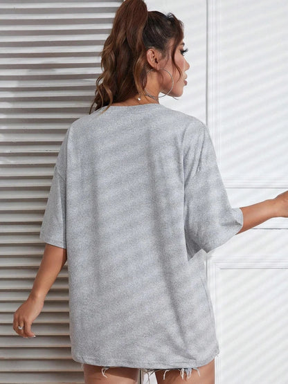 Cotton Solid Color Summer T Shirt Female Street Hip Hop T-shirts Cotton Casual Short Sleeve Comfortable Fashion Tee Tops