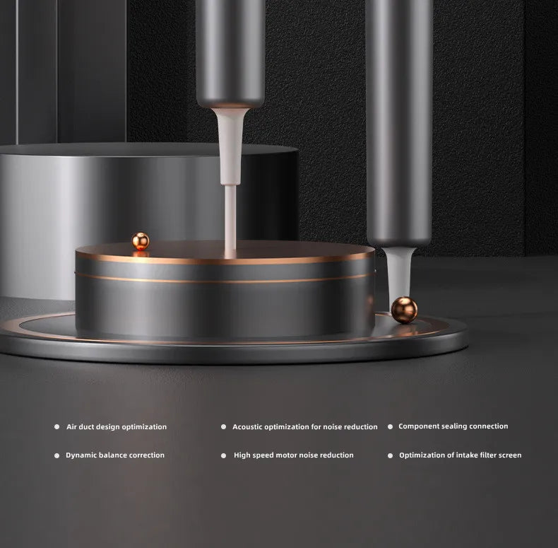 Professional Hair Dryer - Foldable High Power Negative Ion Blu-Ray Electric Blow Dryer