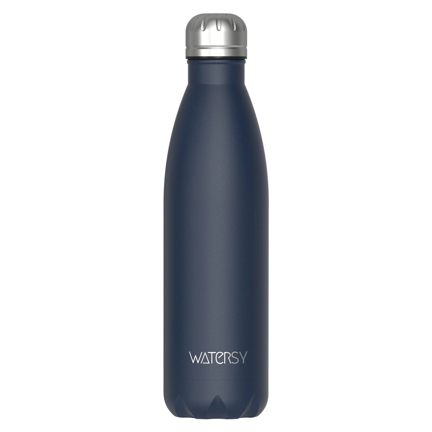 WATERSY 500ml Stainless Steel Water Bottle Insulated Vacuum Flask Double Wall Thermal Cup Keep Cold Hot Sports Kettle
