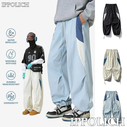 Men Sports Trousers - Waterproof Running Pants | Wear-Resistant Sweatpants Outdoor Fitness