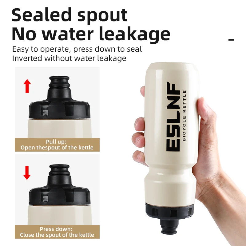 ESLNF Bicycle Riding Water Bottle Large Capacity Fitness Water Cup Road Bike Mountain Bike Portable Sports Outdoor Water Cup