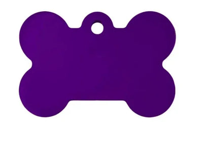 Personalized Pet ID Tag for Dogs & Cats - Deep Engraved Aluminum Collar Nameplate with Free Engraving |  Address, Number