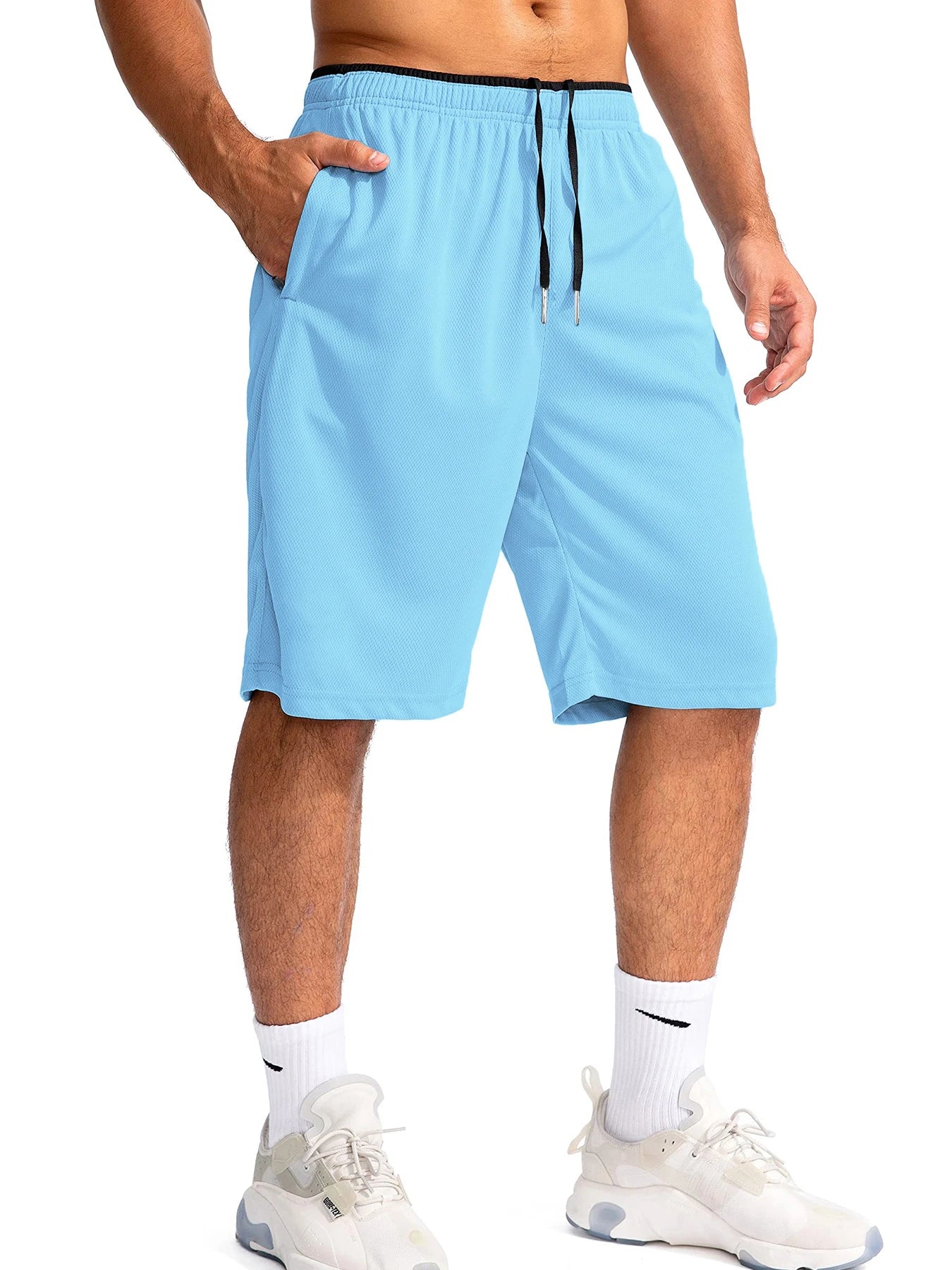 Men's Sport Shorts Sportswear Summer Running Basketball Shorts Beach Bottoms Gym Fitness Tracksuit Jogging Training Short Pants