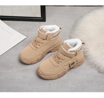 Children Winter Boots – Waterproof Kids Snow Boots With Plush Lining & Rubber Sole