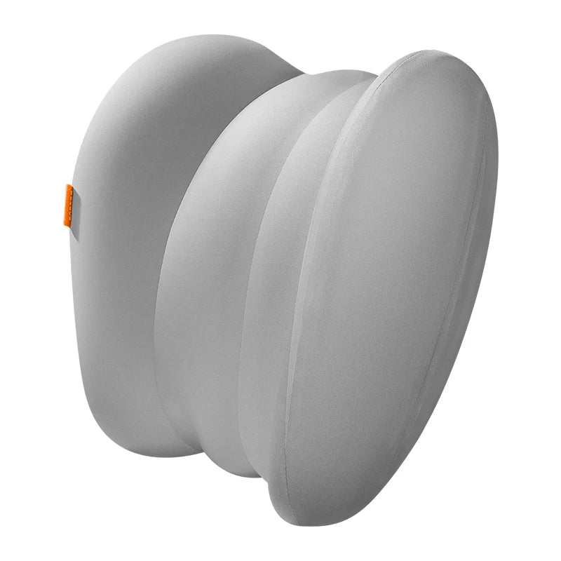 Car Neck Pillow Memory Foam Cushion - Ergonomic Lumbar Support & Breathable Travel Rest