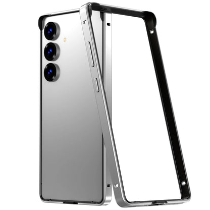 Hybrid Silicone Frame Aluminum Metal Phone Case for Samsung Galaxy S26 S25 Ultra S24 Plus Better Heat Bumper