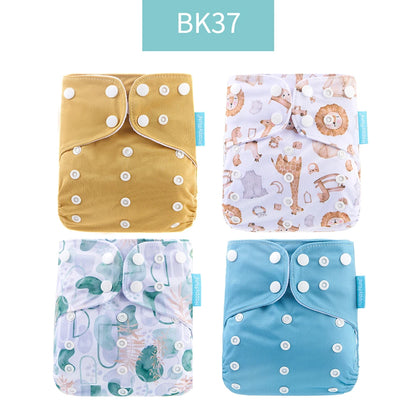 Washable Pocket Diaper – Adjustable Reusable Baby Diaper Cover | Absorbent Ecological Nappy