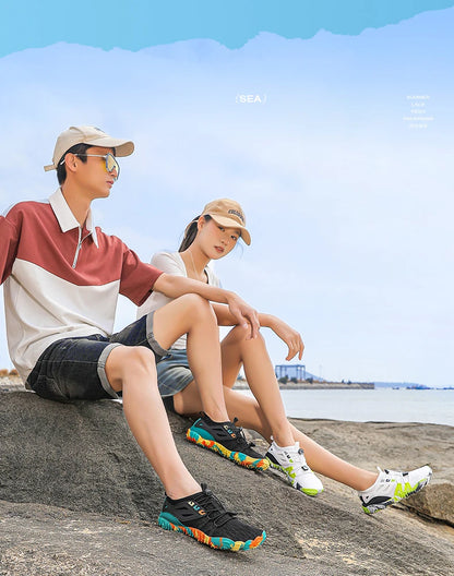 Aqua Shoes Barefoot Beach Shoes Adults Gym Outdoor Training Footwear Unisex Quick-Drying Breathable Sneakers