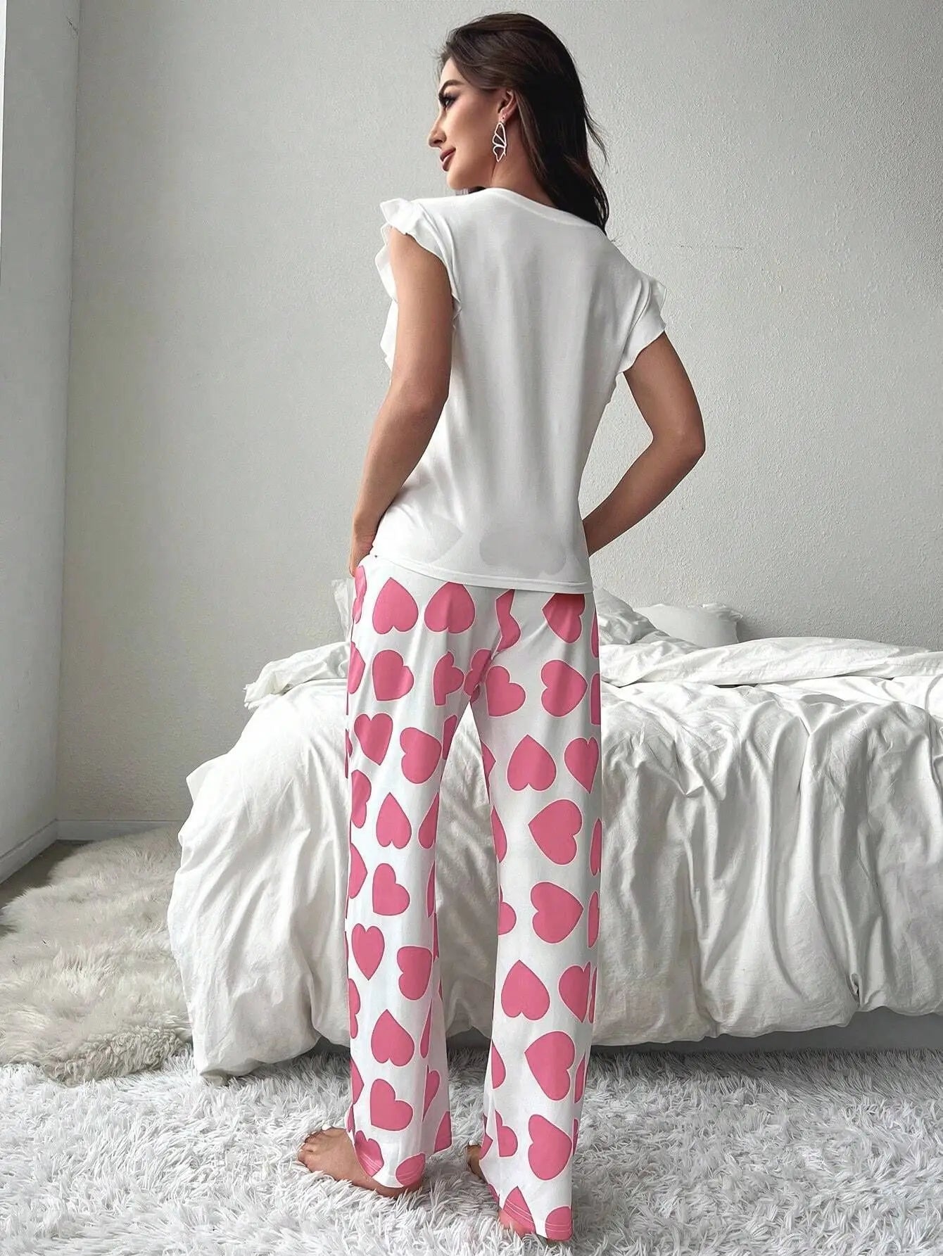 Summer Pajamas Set Women Summer Trousers Sets Pijama Women's Pajama Sleepwear Woman Sleeping Sexy Sleep Lounge Underwear