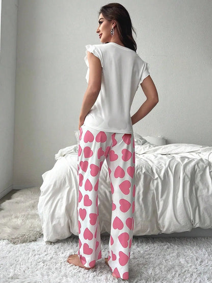Summer Pajamas Set Women Summer Trousers Sets Pijama Women's Pajama Sleepwear Woman Sleeping Sexy Sleep Lounge Underwear