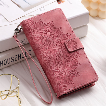 Leather Flip Case For Samsung Galaxy S26 S25 S23 S24 Ultra S22 S21 Plus S20 FE + Note 20 10 9 Card Wallet Embossing Phone Bag
