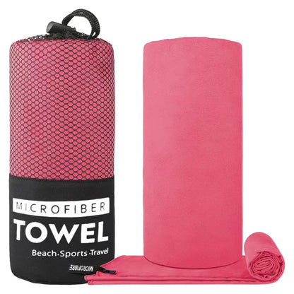 1 Pcs Microfiber Towel Sports Quick-Drying Super Absorbent Camping Towel Super Soft Lightweight Gym Swimming Yoga Beach Towel