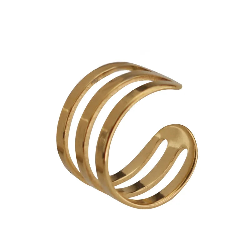 Men's Ear Cuff – Stainless Steel Non-Piercing Clip Earring (Single)