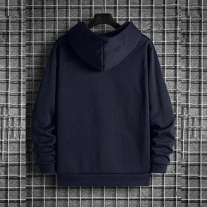 2025 New Arrival Men's Sweatshirt Urban Casual Fashion Hooded Long Sleeve Pullover Autumn Winter Daily Casual Sporty Warm Hoodie