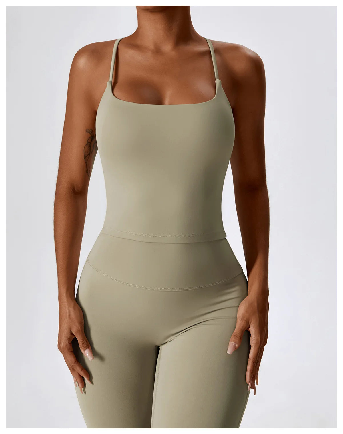 Women Yoga Set – Seamless Sportswear Gym Legging & Fitness Bra Crop Top