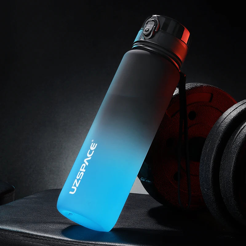 Sports Water Bottle - Leakproof Shaker Portable Gym Bottle | BPA Free Tritan Plastic