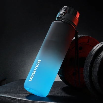 Sports Water Bottle - Leakproof Shaker Portable Gym Bottle | BPA Free Tritan Plastic