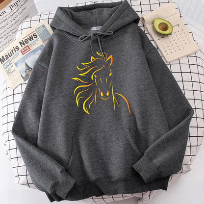 No. 21 Pilot Printed Men's Hoodie Printed Hip-Hop Retro Rock Sports Fashion Men's Sweater Autumn and Winter Adult New Tops