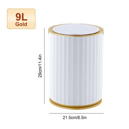 Smart Home Automatic Sensor Trash Can - Waterproof Kitchen Bathroom Wastebasket