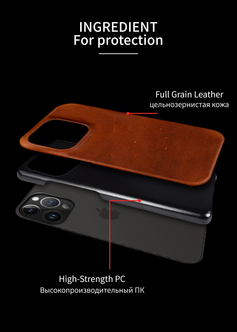 ZWW Crazy House Genuine Leather Cover Case For Iphone 15 Pro Max Case For Iphone 14pro 12 11 XR XS 13 8 Aesthetic Vintage Retro