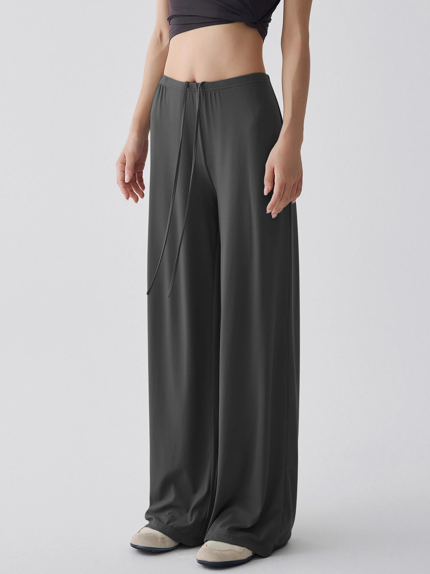 Ctenkevet-High Waist Wide-Leg Yoga Joggers for Women, Female Casual Tracksuit Bottoms, Straight Outdoor Baggy Sweatpants, Autumn