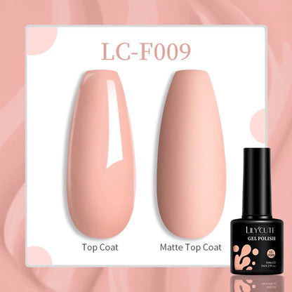 Gel Nail Polish - LILYCUTE UV Gel Varnish 7ML | Soak Off, Long Lasting Colors