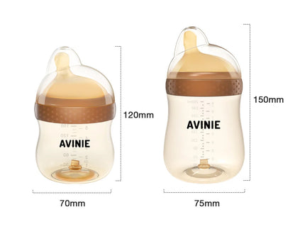 1PCS 150ml/260ml Baby bottles PPSU Baby Bottles Kids Teeth Guard Feeding Bottle Antifall Bottom Return Air Anti-bubble BPA Free