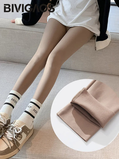 Seamless Leggings Women – High Waist Brushed Shark Fitness Pants | Slim Fit