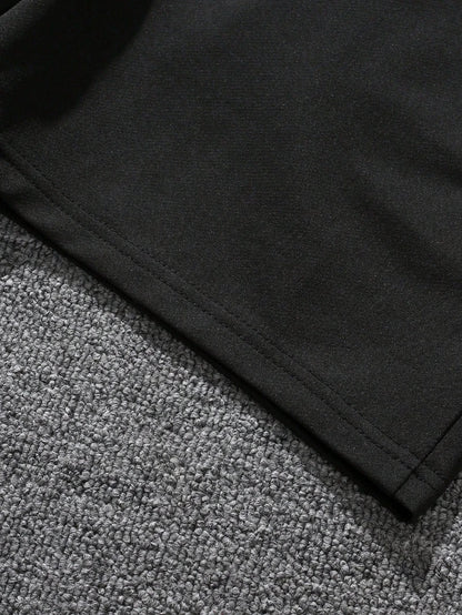 Men'S Summer New Loose-Fit Casual Sports Shorts, Gym Shorts with An Elastic Waistband - Adjustable Drawstring for Comfort,