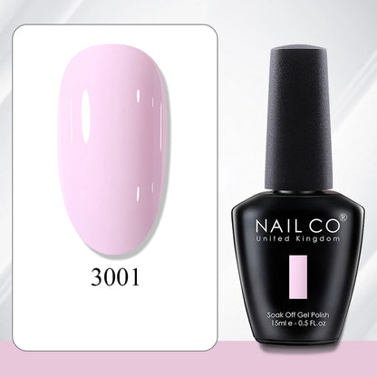 HEMATPO Free Top  Base Coat Nail Gel - 15ml Semi-Permanent Soak Off UVLED Varnish