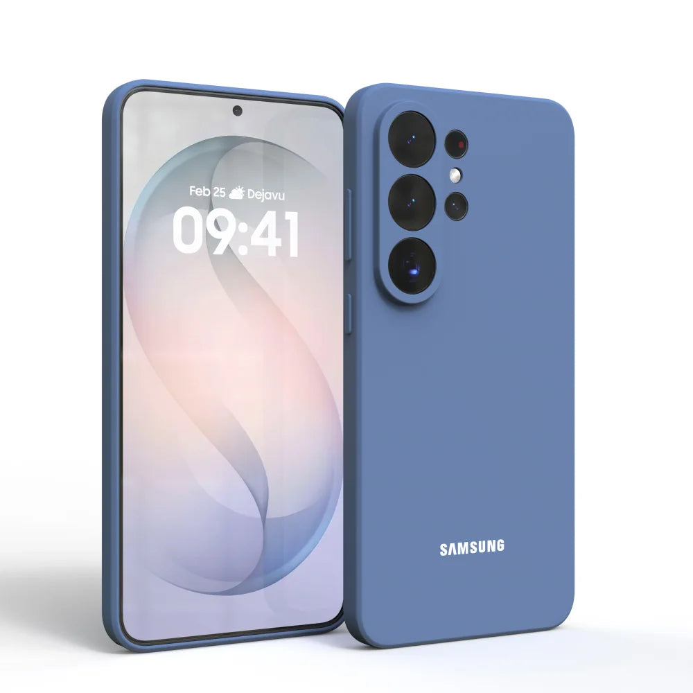 For Samsung Galaxy S26 Ultra Case Silky Silicone Cover Soft-Touch Back Protective Housing For S26Ultra S26 Plus S25 FE S24 S23
