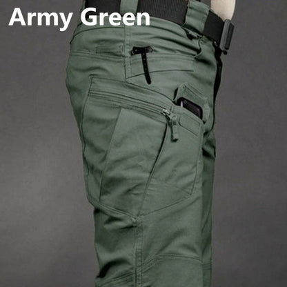 6XL Plus Size Men's Tactical Cargo Pants Outdoor Casual Sports Hiking Fishing Waterproof Multi-pocket Trousers