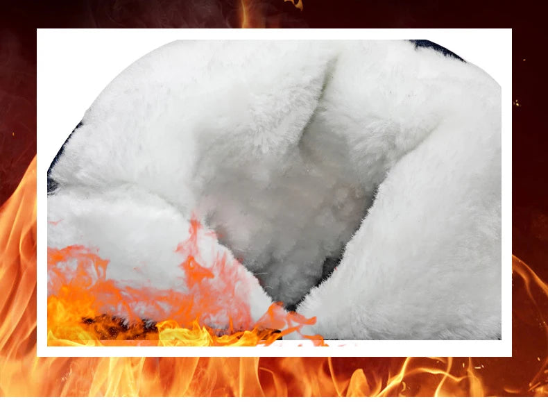 Children Winter Boots - Waterproof Kids Snow Boots With Plush Lining & Rubber Sole