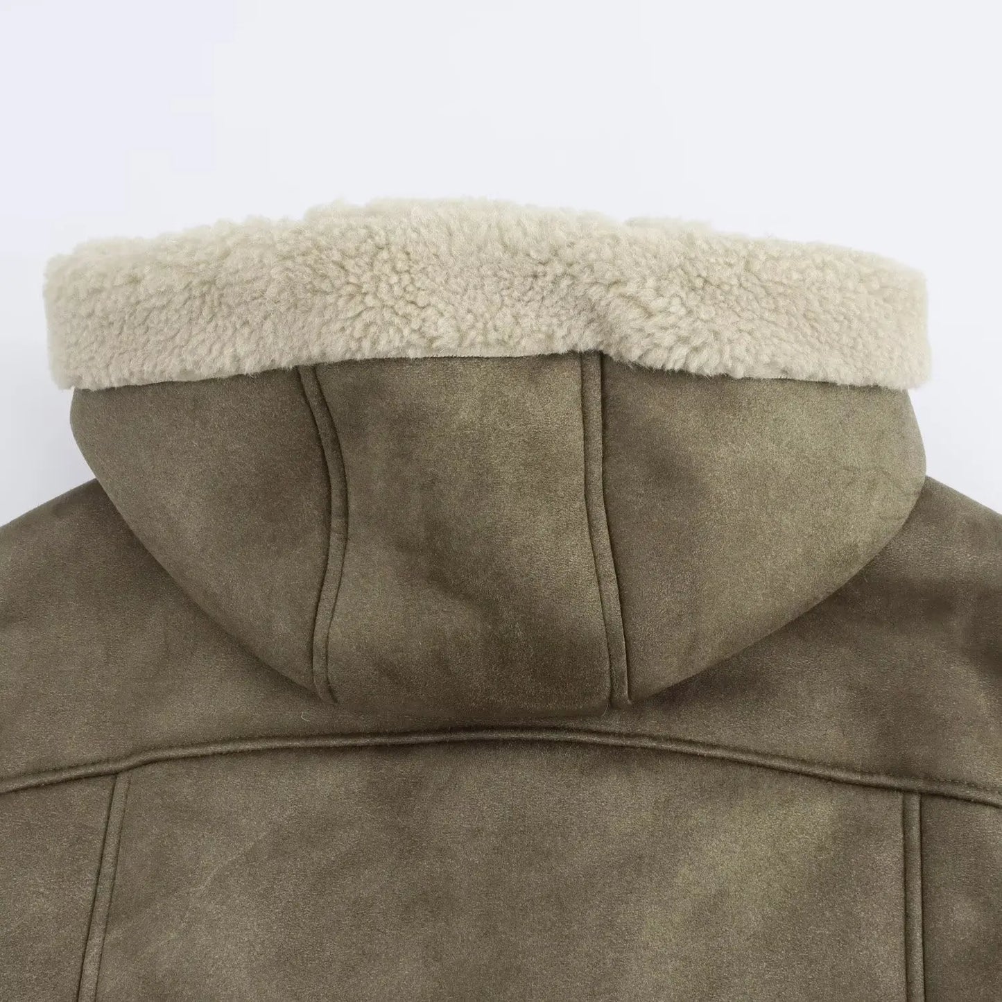 Hooded Winter Jacket – Women's Padded Coat With Zip Up Fleece Outerwear