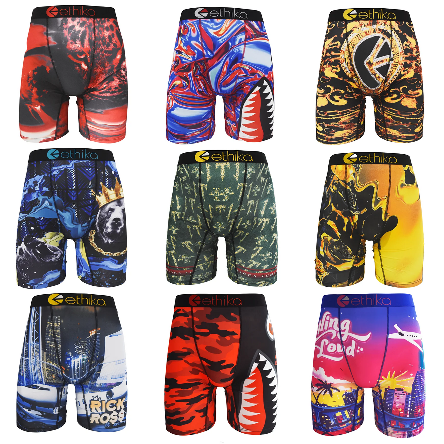 ETHIKA sexy tоy mens Men's panties Boxers man underwear men choice underwear for hot man Unisex panties