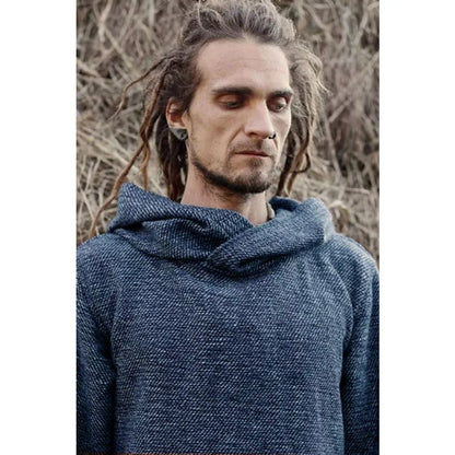 New Men's Fashion Thermal Long Sleeve Sweater Hoodies Vintage Hoodie Men
