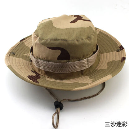 Camo Boonie Hat – Tactical Bucket Hat for Fishing, Hiking & Hunting