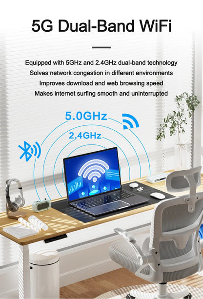 15.6 Inch Portable Laptop - Intel 6500Y Slim Gaming Notebook with 32GB RAM, 2TB SSD, Windows 11