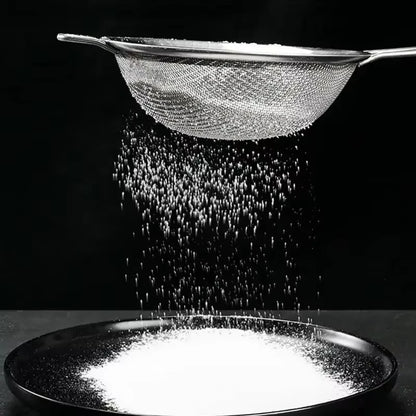 Stainless Steel Sieve - Fine Mesh Strainer & Durable Wire Mesh Filter for Kitchen