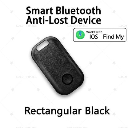 Mini Smart GPS Tracker Key Finder Locator Anti Lost Device Tracker For Kids Pets Car Luggage Works With Find My APP iOS System