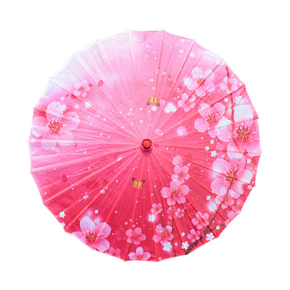 Chinese Oiled Paper Umbrella Japanese Women Decorative Umbrella for Costumes Photography Bridesmaids Party Scenery