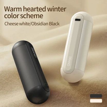 2 Pack Rechargeable Hand Warmers Electric Magnetic Portable Pocket Heater Fast Heating 3 Settings For Women Men Outdoor Camping