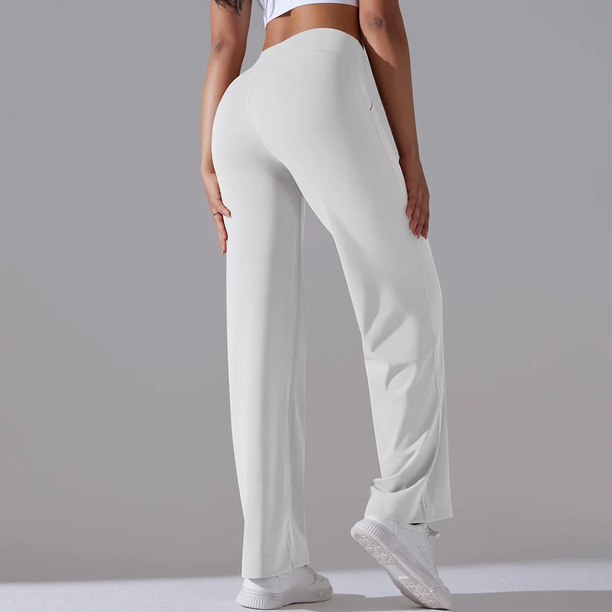 Yoga Straight Leg Sweatpant Straight Leg Women's Loose Tracksuit Pants Wide Leg Outdoor Gym Runing Casual Tracksuit Pants
