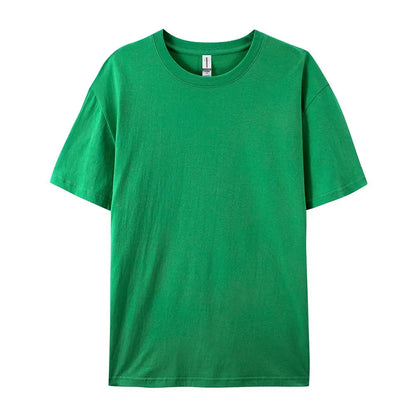 Cotton Casual T-Shirts for Women - Short Sleeve Sporty O-Neck Tops - ZOOMNSTORE