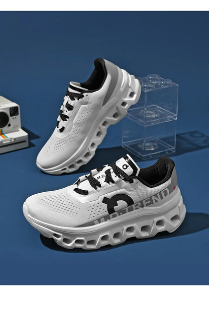 2026 Air Cushion Running Shoes Jogging Marathon Men Sports Breathable Lightweight Women's Comfortable Nonskid Leisure Sneakers