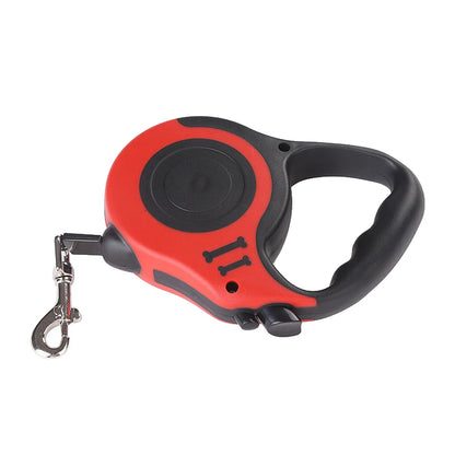 3m 5m Dog Leash For Small Medium Dogs Automatic Retractable Nylon Rope Cat Lead Extension Puppy Walking Running Pets Supplies