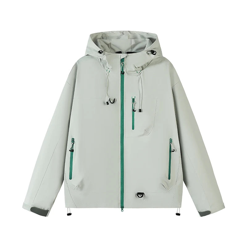 Unisex Hiking Jacket Waterproof Autumn Windbreaker Ourdoor Hooded Coats Women New Jacket Men Fishing Camping Climbing Coats