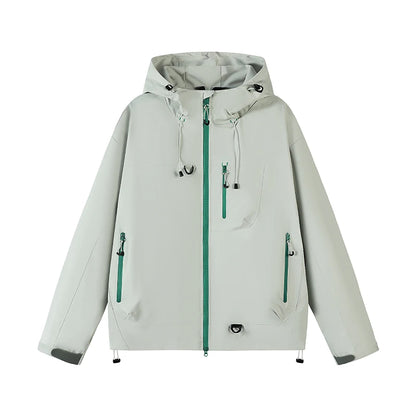 Unisex Hiking Jacket Waterproof Autumn Windbreaker Ourdoor Hooded Coats Women New Jacket Men Fishing Camping Climbing Coats