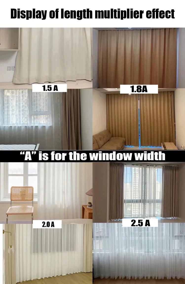 French Living Room Curtains - Floral Pattern Green Bedroom Drapes | Blackout Sun Protection